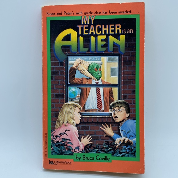 My Teacher is an Alien by Bruce Coville Young Readers Children’s Vintage 1989 - Picture 9 of 9